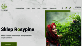 What Rosypine.com website looked like in 2022 (1 year ago)