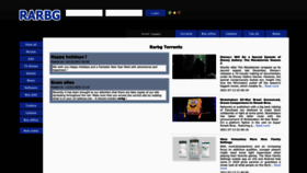 What Rarbg.is website looked like in 2022 (3 years ago)