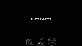What Ru-chatroulette.com website looked like in 2022 (1 year ago)