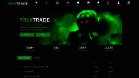 What Rblx.trade website looked like in 2022 (1 year ago)