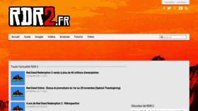 What Rdr2.fr website looked like in 2022 (1 year ago)