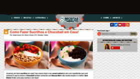 What Receitasdeminuto.com website looked like in 2022 (1 year ago)