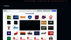 What Radiosonline.be website looked like in 2022 (1 year ago)