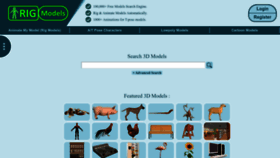 What Rigmodels.com website looked like in 2022 (1 year ago)