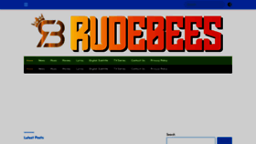 What Rudebees.com.ng website looked like in 2022 (1 year ago)