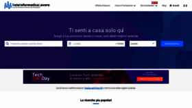 What Reteinformaticalavoro.it website looked like in 2022 (1 year ago)