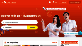 What Raonhanh365.vn website looked like in 2022 (1 year ago)