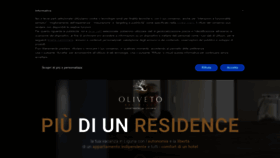 What Residenceoliveto.it website looked like in 2022 (1 year ago)
