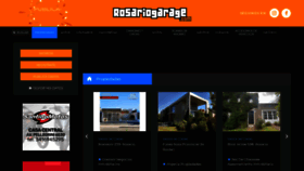 What Rosariogarage.com website looked like in 2022 (1 year ago)