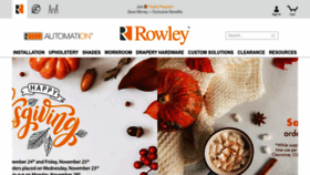 What Rowleycompany.com website looked like in 2022 (1 year ago)