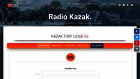 What Radiokazak.fr website looked like in 2022 (1 year ago)