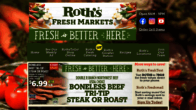 What Roths.com website looked like in 2022 (1 year ago)