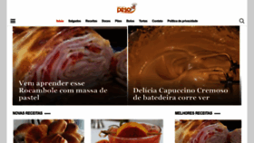 What Receitasdepesos.com.br website looked like in 2022 (1 year ago)