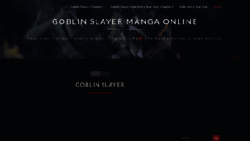 What Readgoblinslayer.com website looked like in 2022 (1 year ago)