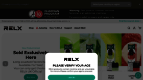 What Relxnow.co.uk website looked like in 2022 (1 year ago)