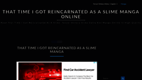 What Reincarnatedasaslime.com website looked like in 2022 (1 year ago)