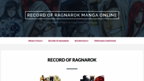 What Ragnarokmanga.com website looked like in 2022 (2 years ago)