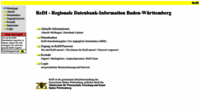 What Redi-bw.de website looked like in 2022 (1 year ago)