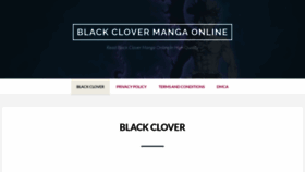 What Read-blackclovermanga.com website looked like in 2022 (1 year ago)