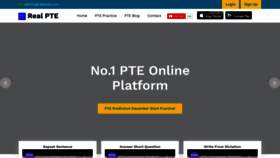 What Realpte.com website looked like in 2022 (1 year ago)