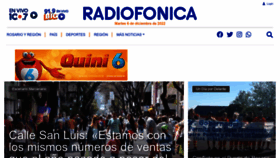 What Radiofonica.com website looked like in 2022 (1 year ago)