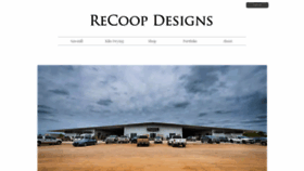 What Recoopdesigns.com website looked like in 2022 (1 year ago)
