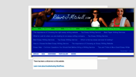 What Robert-j-mitchell.com website looked like in 2022 (1 year ago)