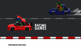 What Racing-games.org website looked like in 2022 (2 years ago)