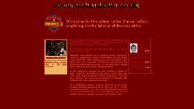 What Richardwho.co.uk website looked like in 2022 (1 year ago)