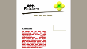 What Rppplattform.com website looked like in 2022 (1 year ago)