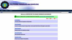 What Repository.stp-bandung.ac.id website looked like in 2022 (1 year ago)