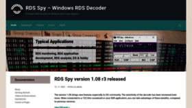 What Rdsspy.com website looked like in 2022 (1 year ago)