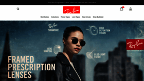 What Raybansunglasses.us website looked like in 2022 (1 year ago)