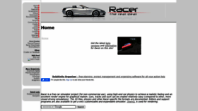 What Racer.nl website looked like in 2023 (1 year ago)