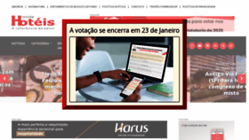 What Revistahoteis.com.br website looked like in 2023 (1 year ago)