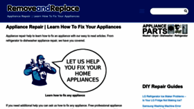 What Removeandreplace.com website looked like in 2023 (1 year ago)