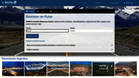 What Ruta0.com website looked like in 2023 (1 year ago)