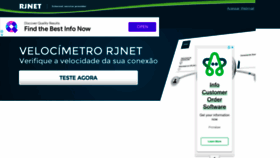 What Rjnet.com.br website looked like in 2023 (1 year ago)