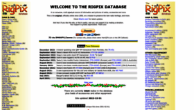 What Rigpix.com website looked like in 2023 (1 year ago)