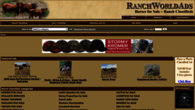 What Ranchworldads.com website looked like in 2023 (1 year ago)