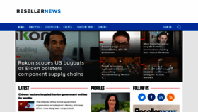 What Resellernews.co.nz website looked like in 2023 (1 year ago)