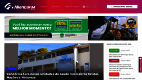 What Radioalianca.com.br website looked like in 2023 (1 year ago)