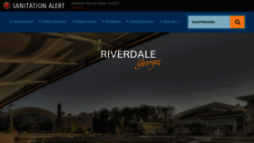 What Riverdalega.gov website looked like in 2023 (1 year ago)