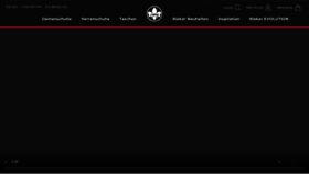What Rieker-outlet.de website looked like in 2023 (1 year ago)