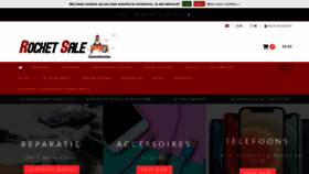 What Rocketsale.nl website looked like in 2023 (1 year ago)