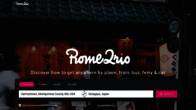 What Rio2rome.com website looked like in 2023 (1 year ago)
