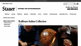 What Raffinatoitaly.com website looked like in 2023 (1 year ago)