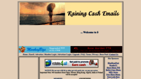 What Rainingcashemails.com website looked like in 2023 (1 year ago)