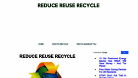 What Reducereuserecycle.co.uk website looked like in 2023 (1 year ago)