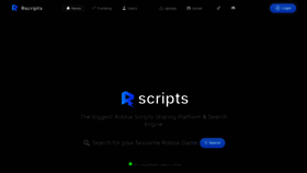 What Rscripts.net website looked like in 2023 (1 year ago)